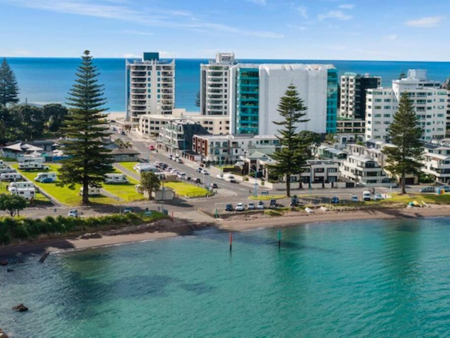 מאונט מאונגאנוי Luxury Beach Escape - 6 Adams Ave Mt Maunganui מראה חיצוני תמונה
