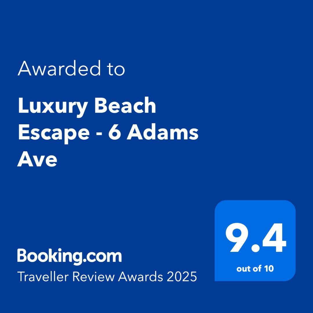 מאונט מאונגאנוי Luxury Beach Escape - 6 Adams Ave Mt Maunganui מראה חיצוני תמונה
